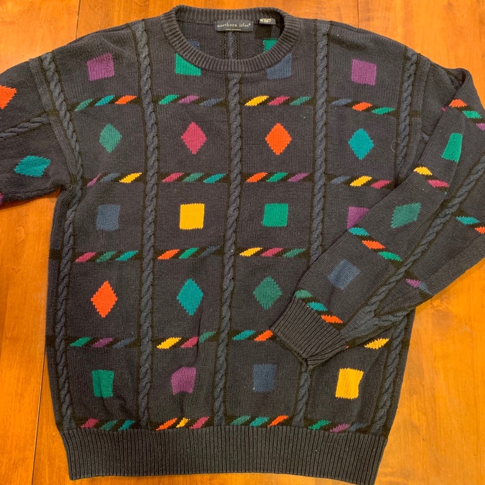 Vintage Northern Isles Pattern Sweater